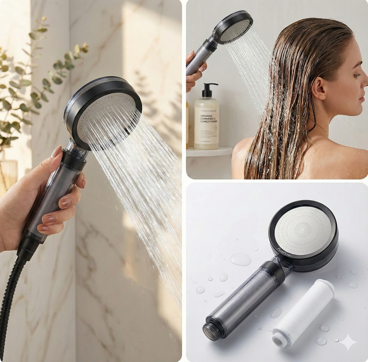 PureFlow™ Filtered Shower Head