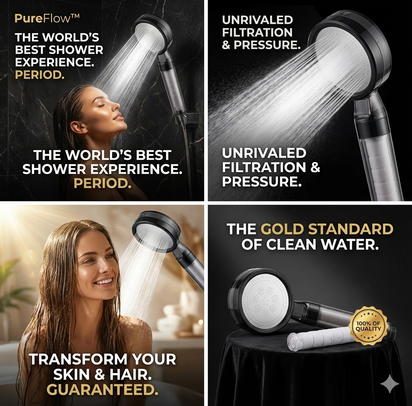 PureFlow™ Filtered Shower Head